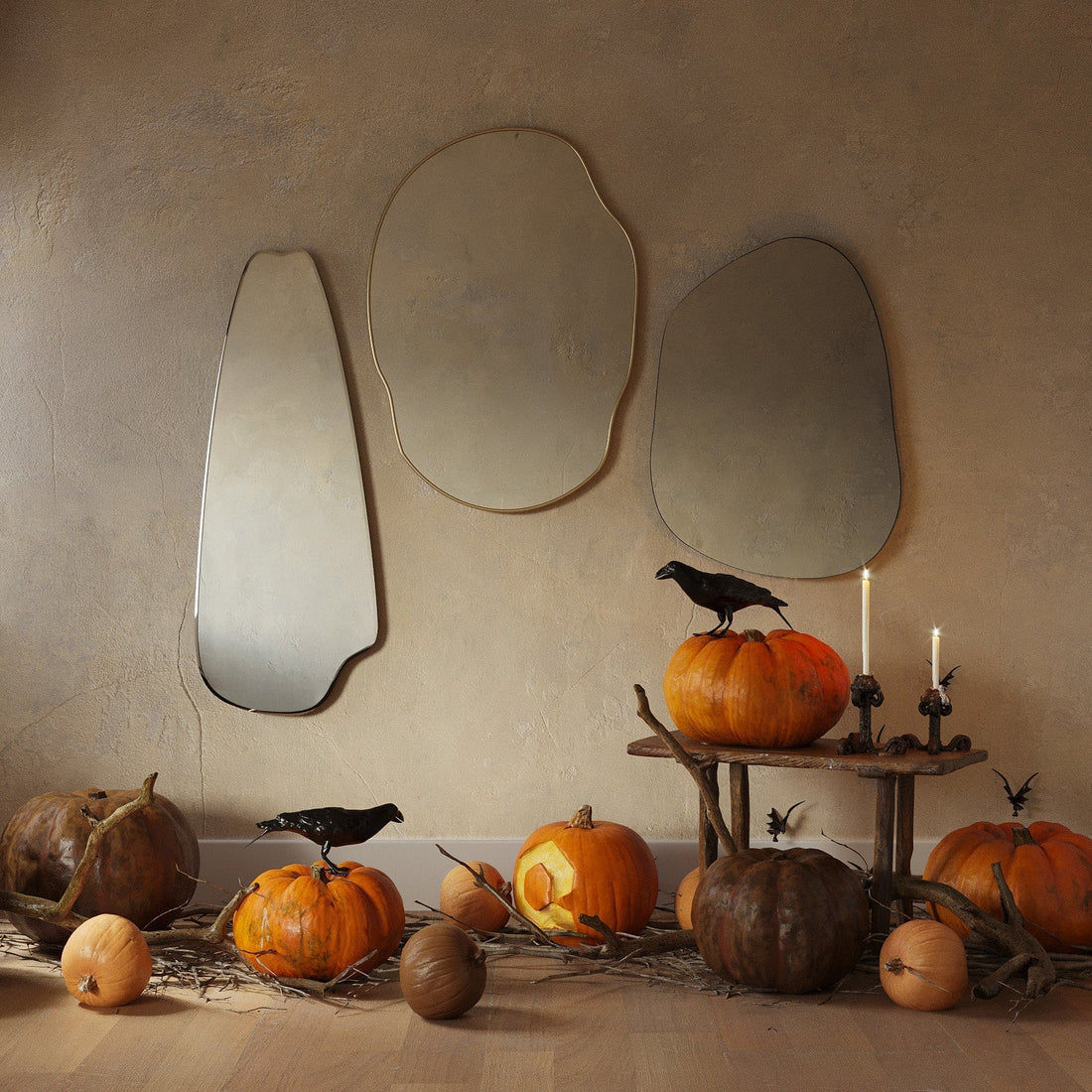 Spooky Season: Transform Your Mirrors into Chic Halloween Ghosts