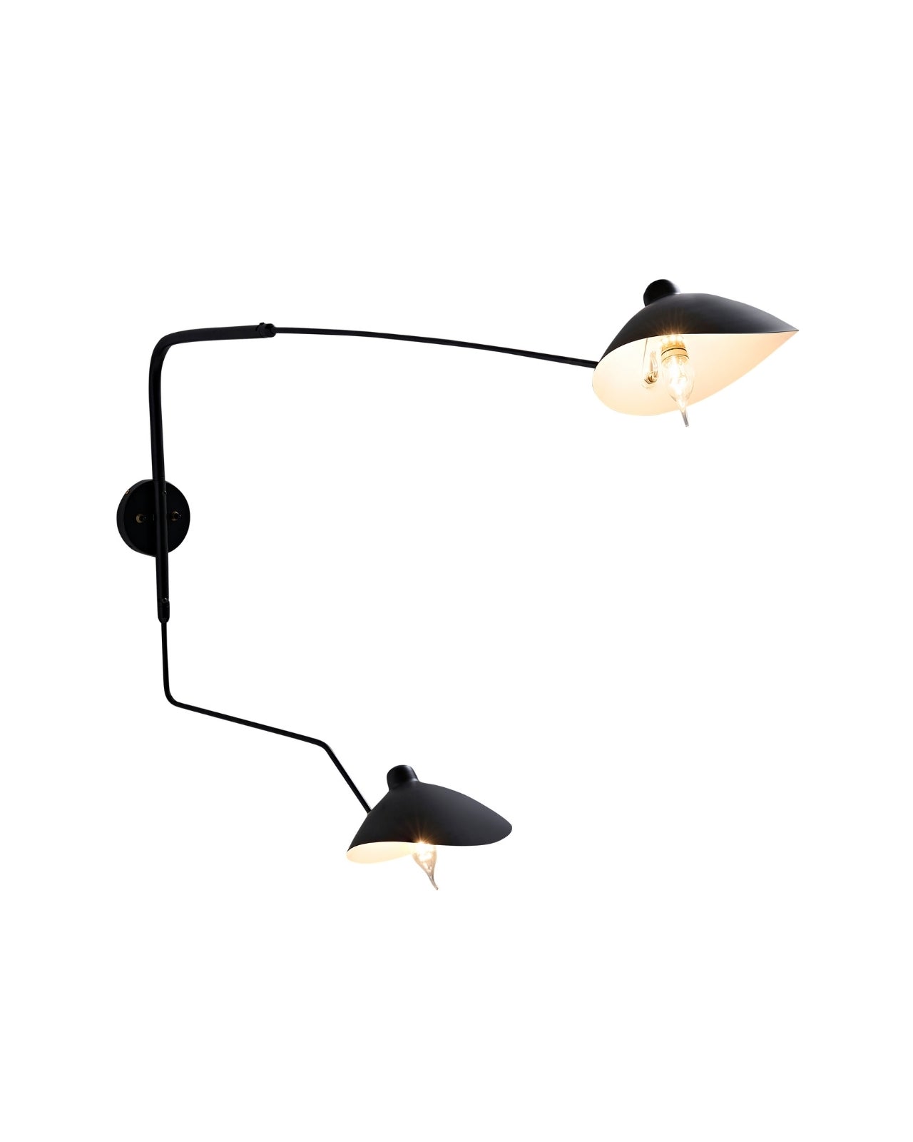 Fleur de Noir Oversize Wall Sconce
