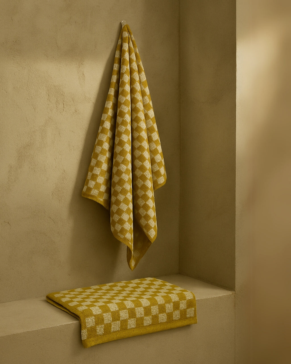 Checkered Towel - Cotton