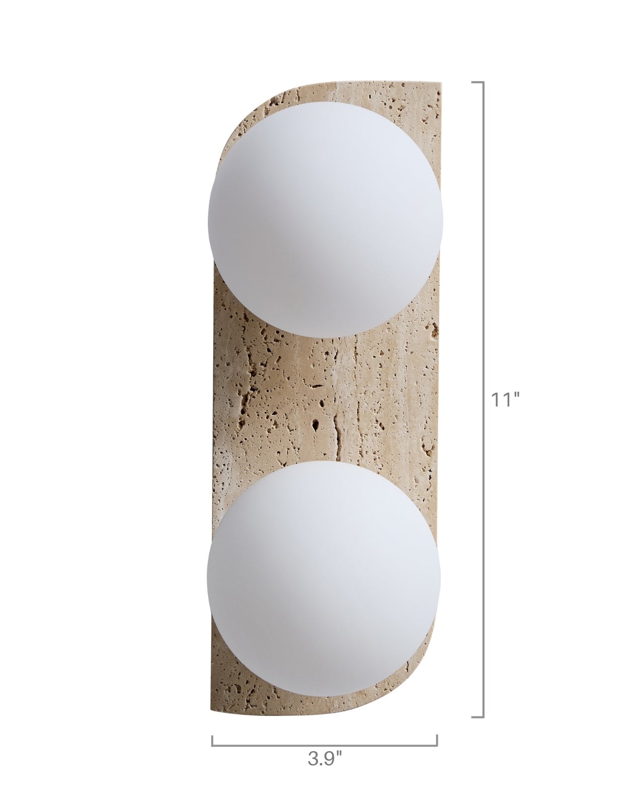 Tracie Travertine Wall Sconce
