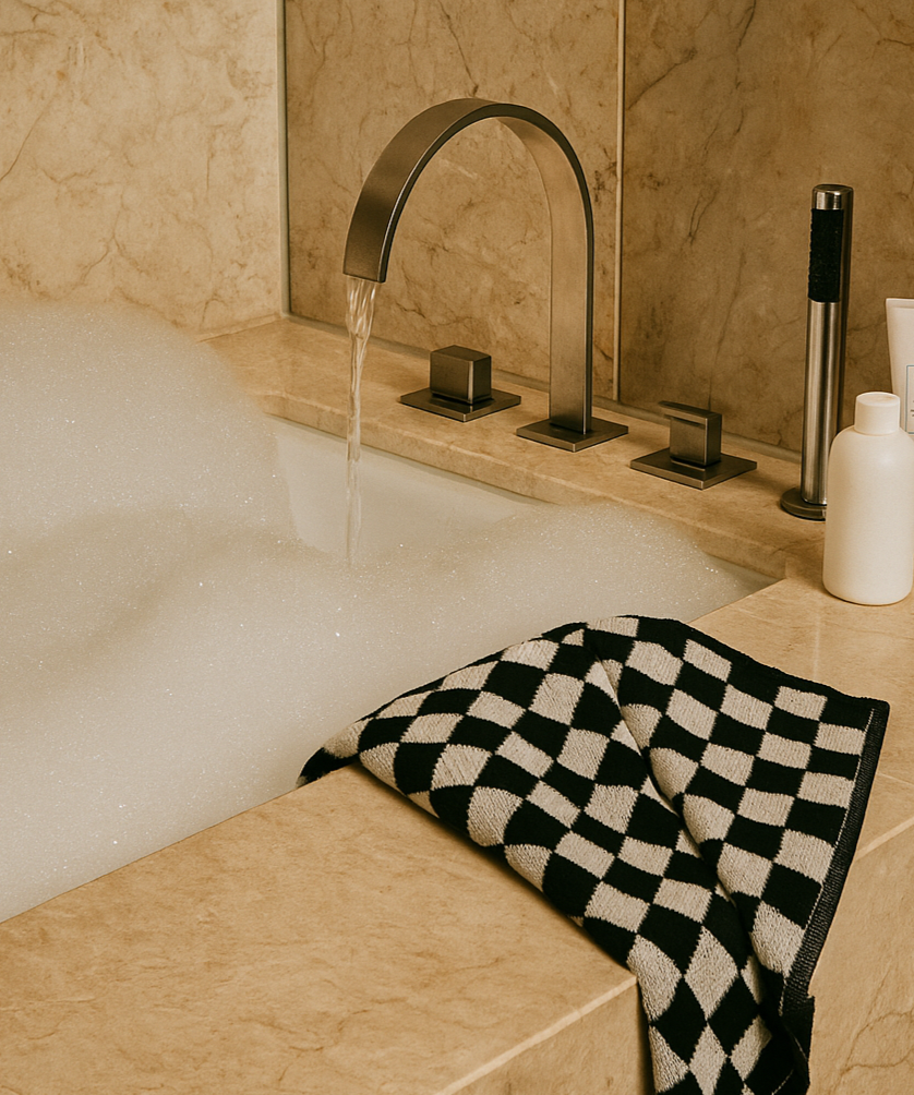 Checkered Towel - Cotton