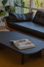 Brody Coffee Table in Burnt Cocoa