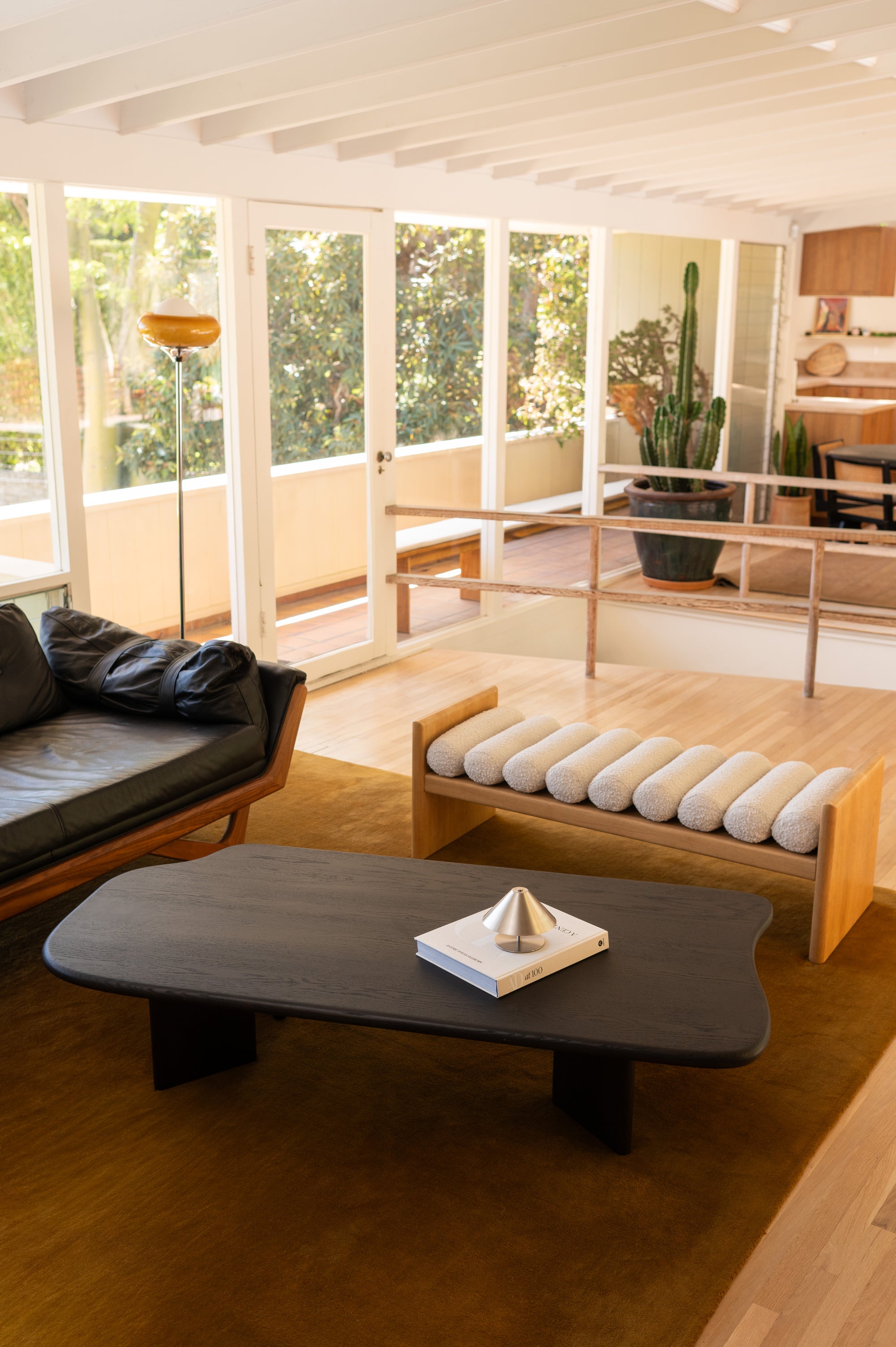Brody Coffee Table in Burnt Cocoa