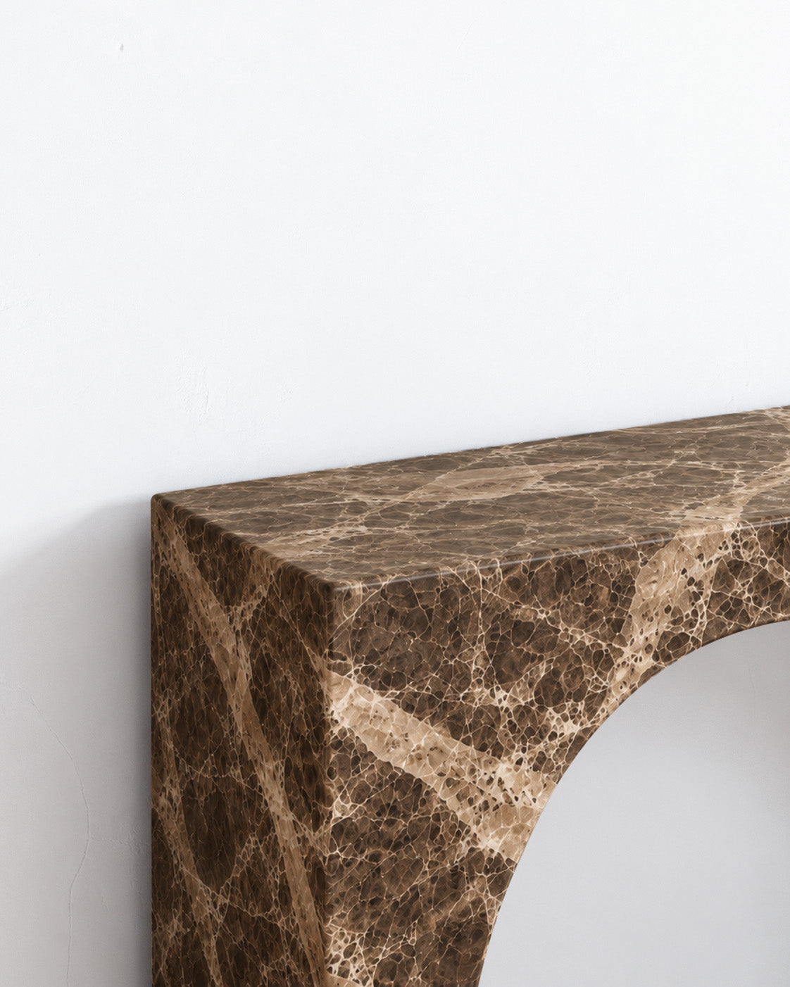 Fudge Marble Console Table