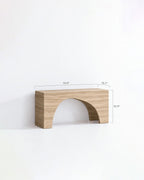 Fudge Marble Console Table