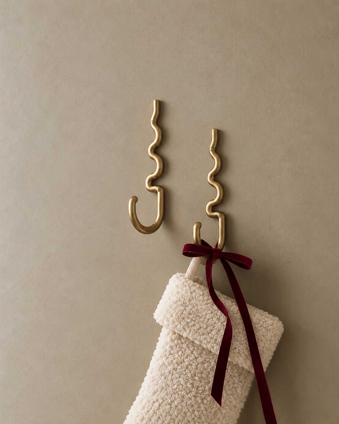 Glenn Brass Hook - Set of 2